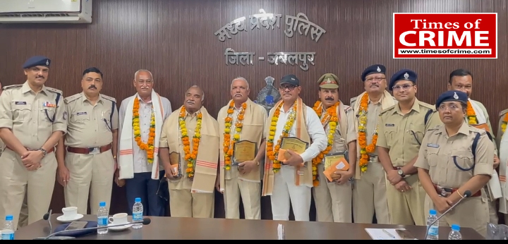 जबलपुर में पदस्थ सेवा निवृत्त हुये 11 अधिकारियों/कर्मचारियों को दी गयी भावभीनी विदाई
