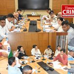 सड़क दुर्घटनाओं को रोकने व यातायात व्‍यवस्‍था को सुनिश्चित करने सड़क सुरक्षा समिति की बैठक संपन्‍न