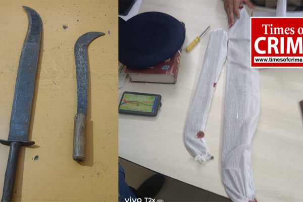 शातिर बदमाश सागर बाल्मीक उर्फ मान्या सुर्वे अपने साथी के साथ हथियार सहित रंगे हाथ पकडा गया