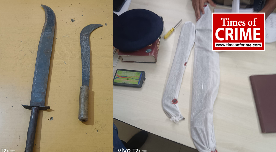 शातिर बदमाश सागर बाल्मीक उर्फ मान्या सुर्वे अपने साथी के साथ हथियार सहित रंगे हाथ पकडा गया