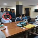 सहायक ग्रेड-1 जीवन लाल बरार 1 लाख की रिश्वत लेते हुए रंगे हाथ पकड़ा गया
