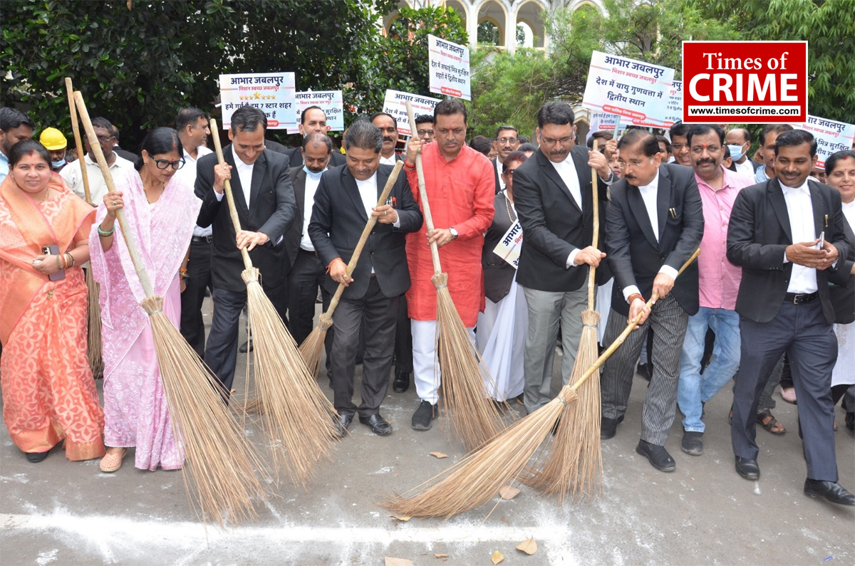 जबलपुर में स्वच्छता महोत्सव : शहर को स्वच्छता में नंबर वन बनाने नागरिकों ने लिया संकल्प