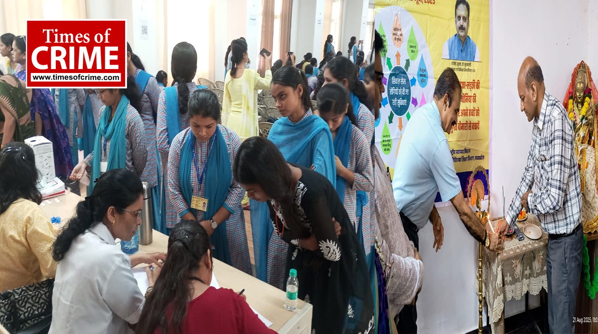 सिकल सेल एनीमिया स्क्रीनिंग एवं जागरूकता अभियान के अंतर्गत होम साइंस कॉलेज में आयोजित शिविर में 130 छात्राओं की स्क्रीनिंग