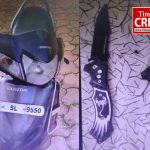 चाकू से हमला कर लूट, अवैध वसूली के प्रकरण में फरार 3 अज्ञात आरोपी चाकू सहित गिरफ्तार