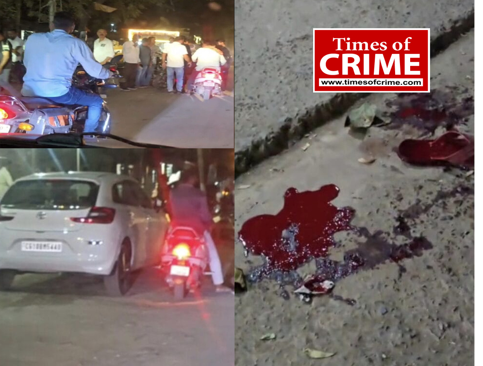 मस्तुरी गोली कांड अघा घुघ फायरिंग से मचा हड़कंप दो लोग घायल जमीन विवाद से जुडा मामला