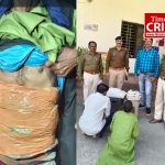 मादक पदार्थ गांजा के कारोबार में लिप्त 2 आरोपी पुलिस गिरफ्त में, 5 किलोग्राम गांजा कीमत लगभग 1 लाख रूपये का तथा 2 मोबाइल जप्त