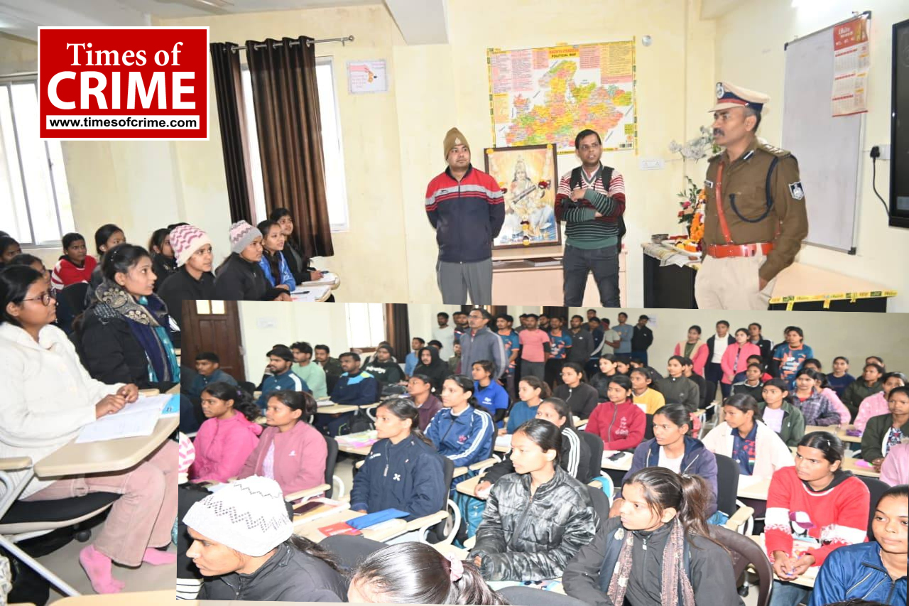 पुलिस कल्याणकारी योजना अंतर्गत पुलिस लाईन जबलपुर में प्रतियोगी परीक्षा की तैयारी कर रहे पुलिस परिवार एंव गरीब बच्चो हेतु संचालित एस.पी. की पाठशाला